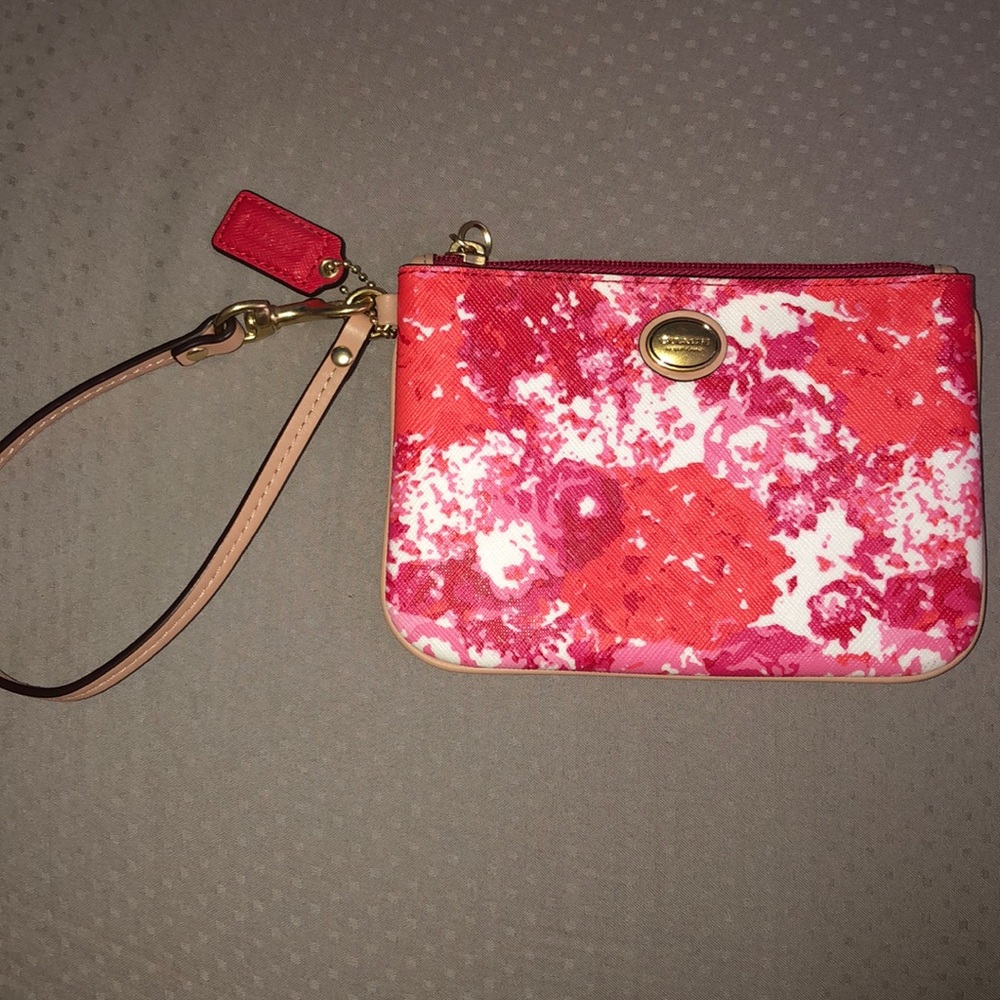 Coach Floral Wristlette